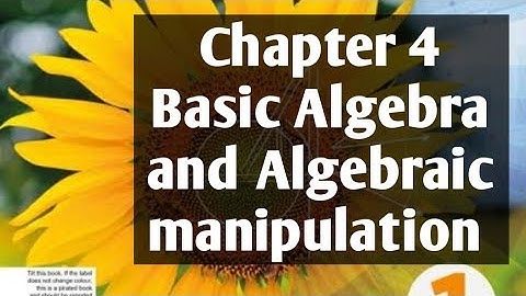 Ex 4A Q7(d) # Chapter 4# Basic Algebra and Algebraic manipulation #NSM1#D1 O level Mathematics