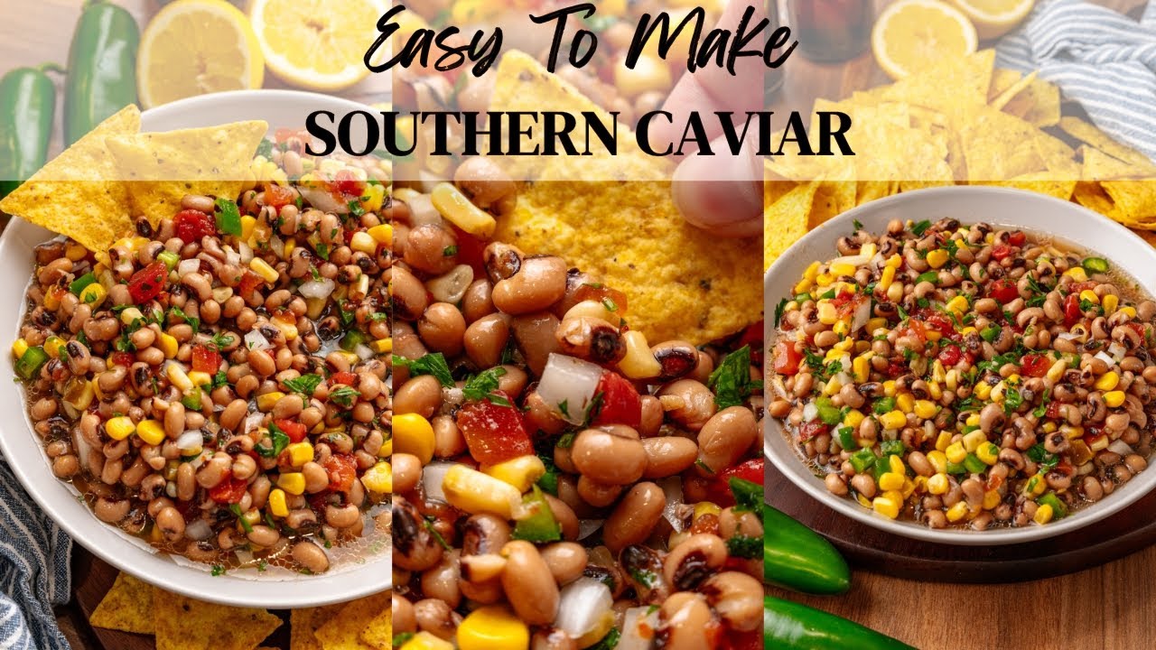 black eyed pea dip with italian dressing Easy Appetizer Black Eyed Pea Dip