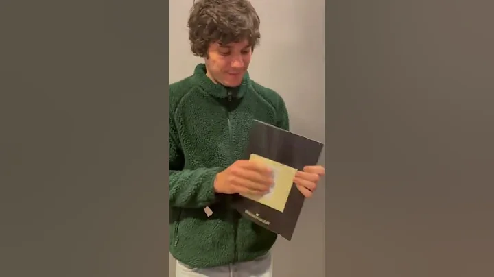 Wallows - Braeden Lemasters unboxing TELL ME THAT ...