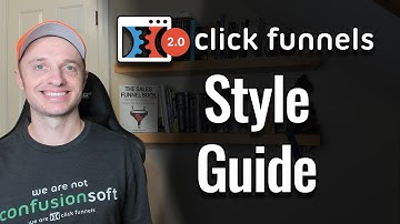 ClickFunnels 2.0 - Style Guide - Set default fonts, colors, buttons, shadows and more!