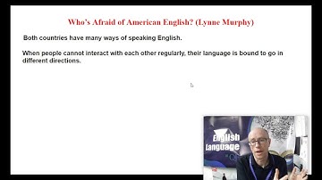 English Language A Level American English Paul Heselton