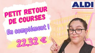 RETOUR DE COURSES ALDI : 22€ pour ma première semaine de juin ! 🛒