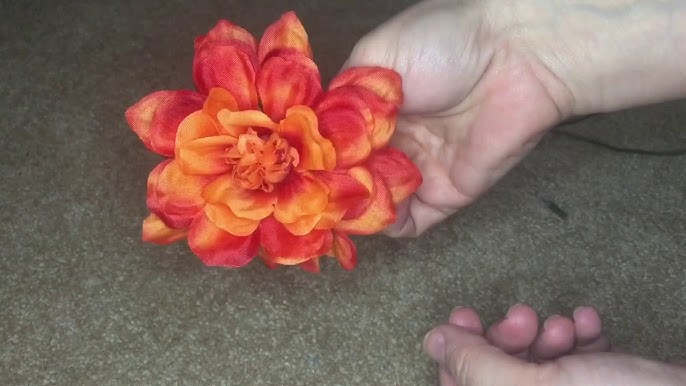 How to: Paint artificial flowers with Spray Paint vs Acrylic Paint 