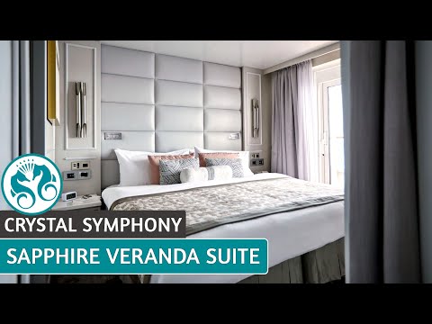 Video: Crystal Symphony Cruiseschip - Hutten en Suites