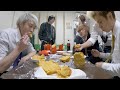 とある日の大食い『巨大ポテト』