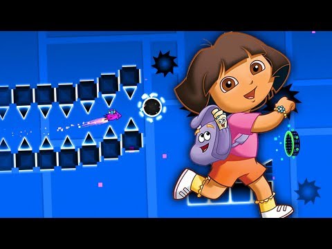 DORA THE EXPLORA - Full Layout | Geometry Dash 2.1