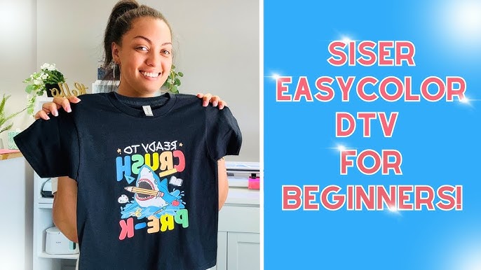 Siser EasyColor™ DTV™ Inkjet Printable Heat Transfer Vinyl - 8.4 x 11