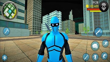 Blue Ninja : Superhero Game - Gameplay Walkthrough Part 1 Boss Fight (Android,iOS)