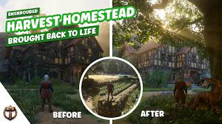 I restored one of the most popular starter bases in Enshrouded!
