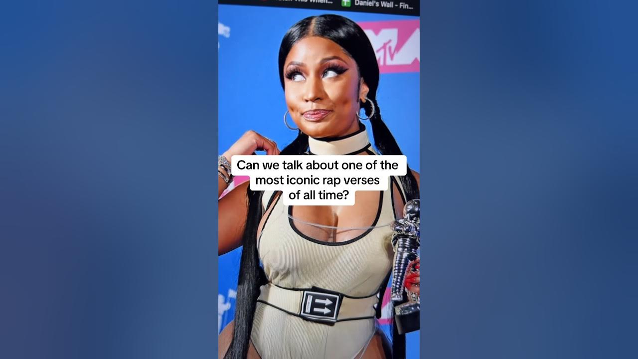 What is The Most Iconic Rap Verse? #nickiminaj #hitsong #shorts What is The Most Iconic Rap Verse? #nickiminaj #hitsong #shorts
