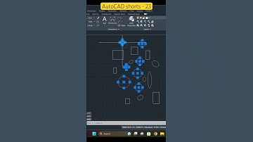 ✅Instant Select Similar Objects in AutoCAD | 💫AutoCAD shorts - 23 #shorts #new #autocad
