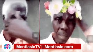 This old man tried to remove ‘head Flower filter’ on Snapchat