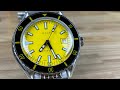 Doxa Sub 200 divingstar yellow