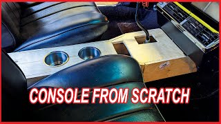 How to Fabricate  Center Console  FROM SCRATCH Auto upholstery