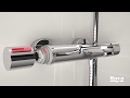 Grifo Termostático para ducha T-500 - ROCA video