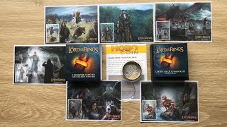 2022 New Zealand Post, The Lord of the Rings: The Fellowship of the Ring stamps and coins