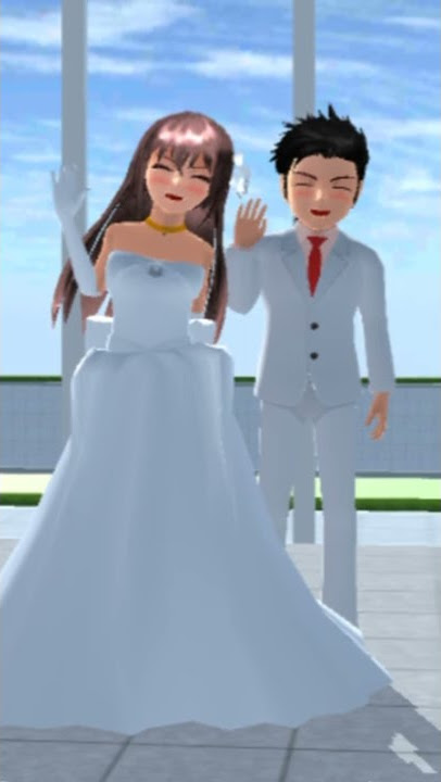 Duh dek masi kecil udh nikah sesad ☝️🗿#sakura school simulator.
