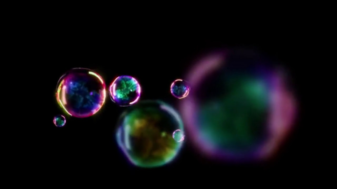 Free floating Bubbles Overlay. No copyright, No watermark Full HD