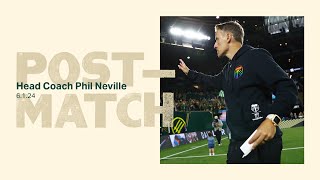 'I'm super proud of the players this week' | Phil Neville talks about draw with Houston