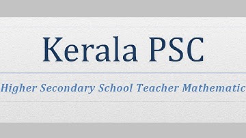 Kerala PSC 2018 HSST solution of differential equation variable separable method iit jam mathematics