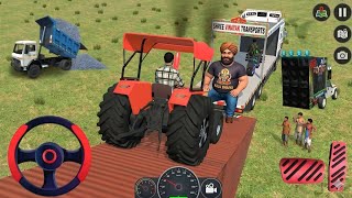 🔥Chargement d'un tracteur modifié🤯 et d'une moto Bullet sur un camion | Moment épique en train #t... screenshot 1