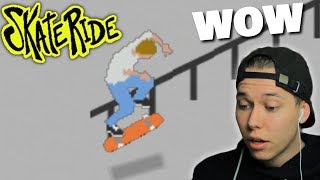 SkateRide: AMAZING NEW RETRO-STYLED SKATE GAME screenshot 1