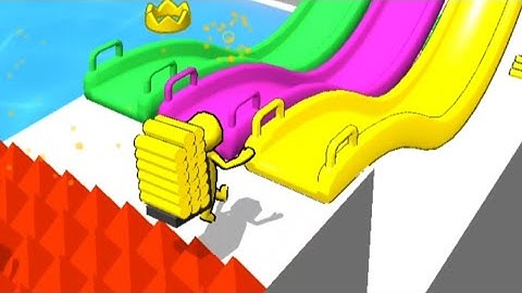 ✅ LADDER RACE - Max levels mobile game ios,Android trailer update gameplay walktrthough #16