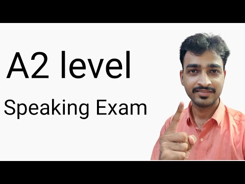 A2 level German Exam| A2 Speaking practice|