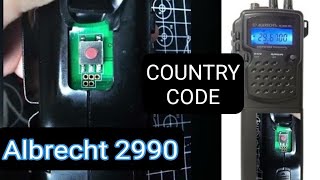 Albrecht 2990.- Convert to Country Code