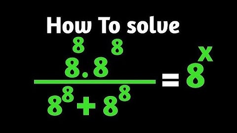 A Nice Exponential Olympiad equation | Find The value of x