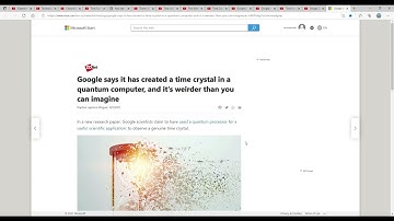 Google says it has created a time crystal in a Quantum Computer, they