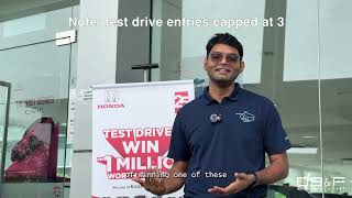 Test Drive & Win On Honda Malaysia’s 25Th Anniversary