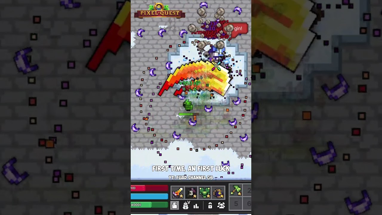 First Time and First Luck Pixel Quest  #robloxgames #gaming #games #pixelquest #shorts #short  #game