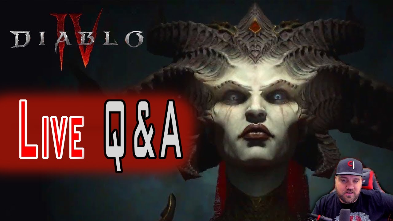 Diablo 4  Live Q&A Stream  YouTube