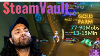 TBC Wow Anniversary Steamvault Gold Farm With 2x Mage 13-15Min/1Run (400-1000G/5Run)