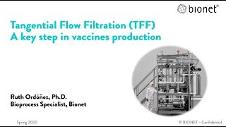 Webinar 2: Tangential Flow Fitlration: a key step in Vaccines Production