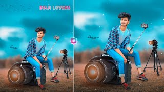 Picsart Dslr Lovers Concept Photo Editing | Dslr Lover Photo Editing | Picsart Camera Photo Editing.