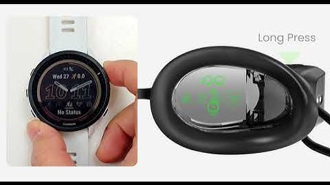 How to put Holoswim 2s into Open Water Mode