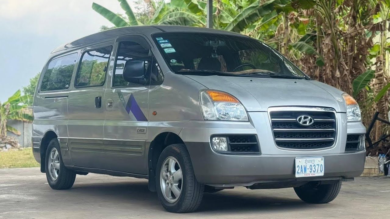 Starex 2006 មិនដែរឃើញឡានថ្មីៗយ៉ាងនេះ តម្លៃវីញក៏ធូរទៀត‼️