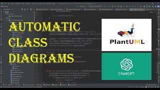 how to make automatic class diagrams from android studio using plantUML