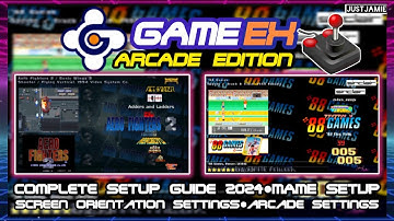 GameEx Arcade Edition tutorial + MAME Setup 2025 #gameex #emulator #frontend 