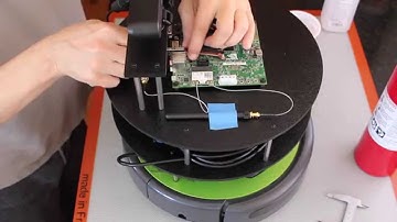 JetsonBot Part 7 - Proto 2 Assembly - NVIDIA Jetson TK1/Create 2 Robot