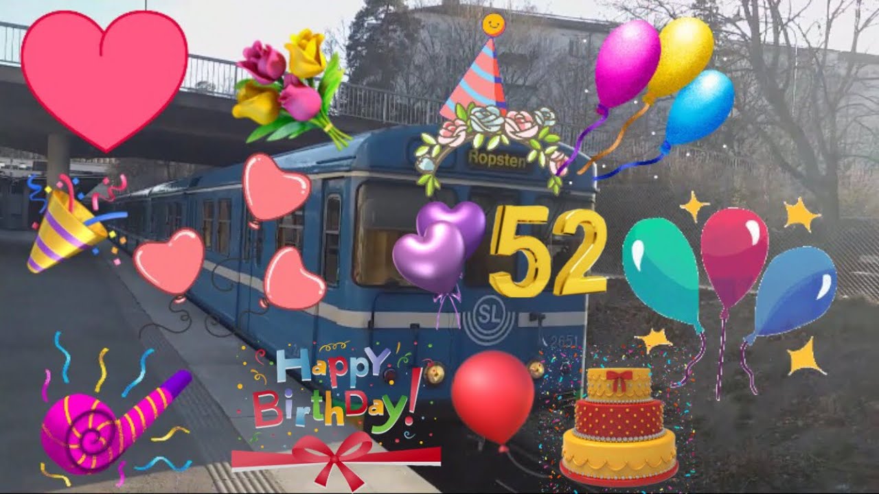 C6 Tunnelbana 2651 Tonny Sjögren på 🔴 Röda Linjen, grattis på 52 årsdagen.🎉🥳