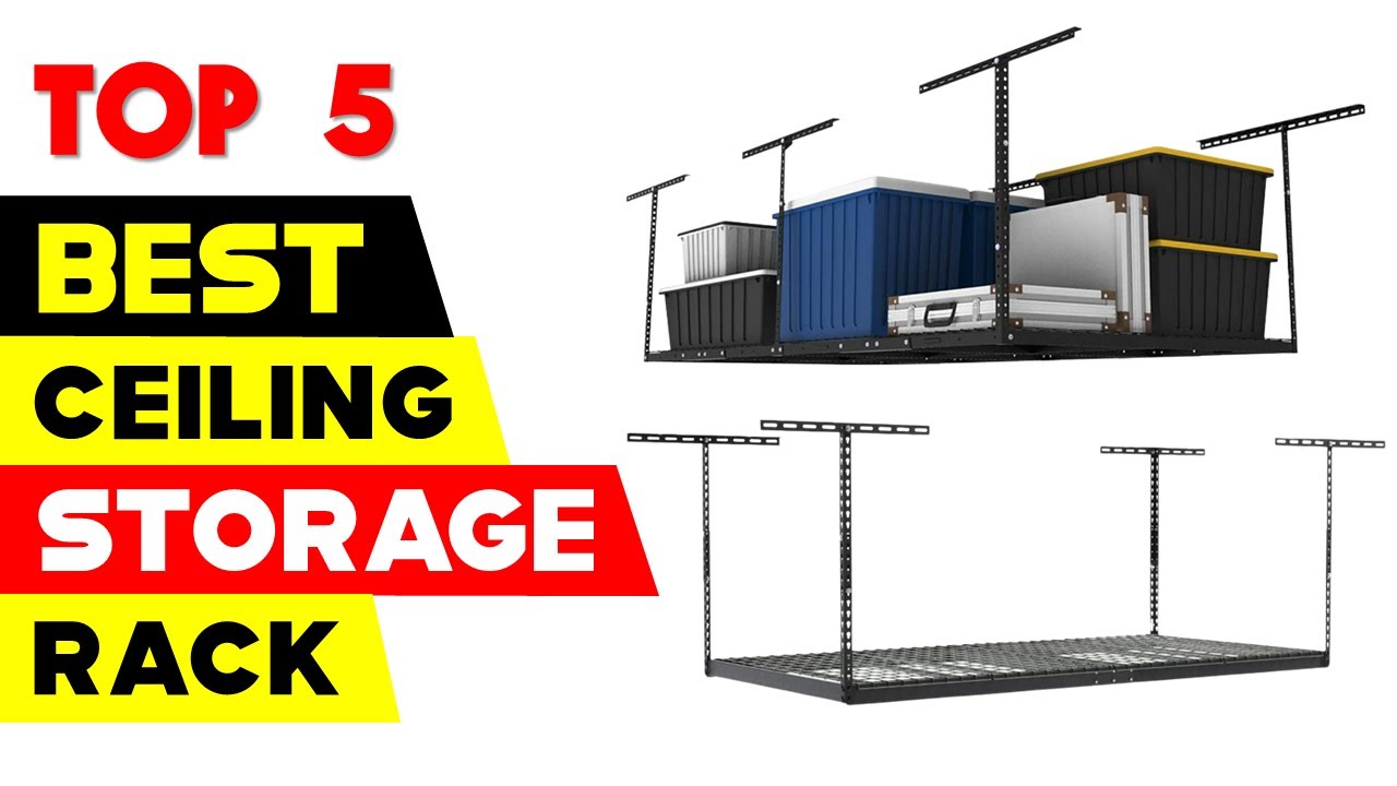Top 5 Best Ceiling Mounted Storage Racks Reviews in 2024 - YouTube