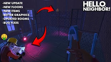 Roblox HELLO, NEIGHBOR! [ACT 3] (HUGE UPDATE) Walkthrough