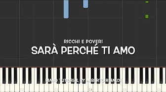 Ricchi e Poveri - Sarà perché ti amo (Piano tutorial with Synthesia) Ricchi e Poveri - Sarà perché ti amo (Piano tutorial with Synthesia)