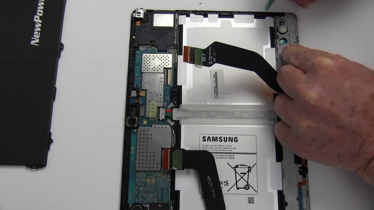 How to Replace Your Samsung Galaxy Tab S SM-T805W Battery -