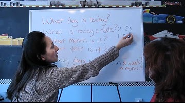 Lesson 43 - Questions About the Calendar - Learn English with Jennifer