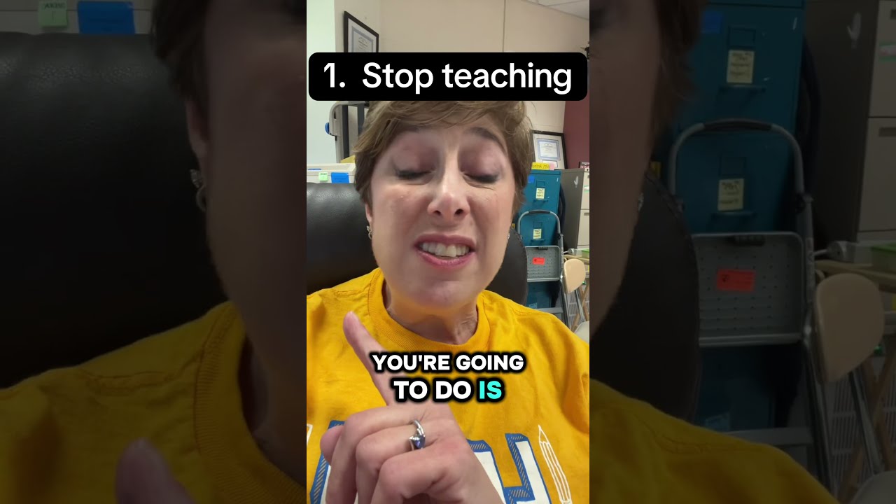 When Students Continue To Talk While You Are Teaching Even Though Have Explicitly Taught