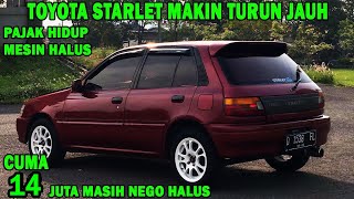 HARGA MOBIL BEKAS STARLET HANYA 14 JUTA SUPER MEWAH DAN BERKUALITAS